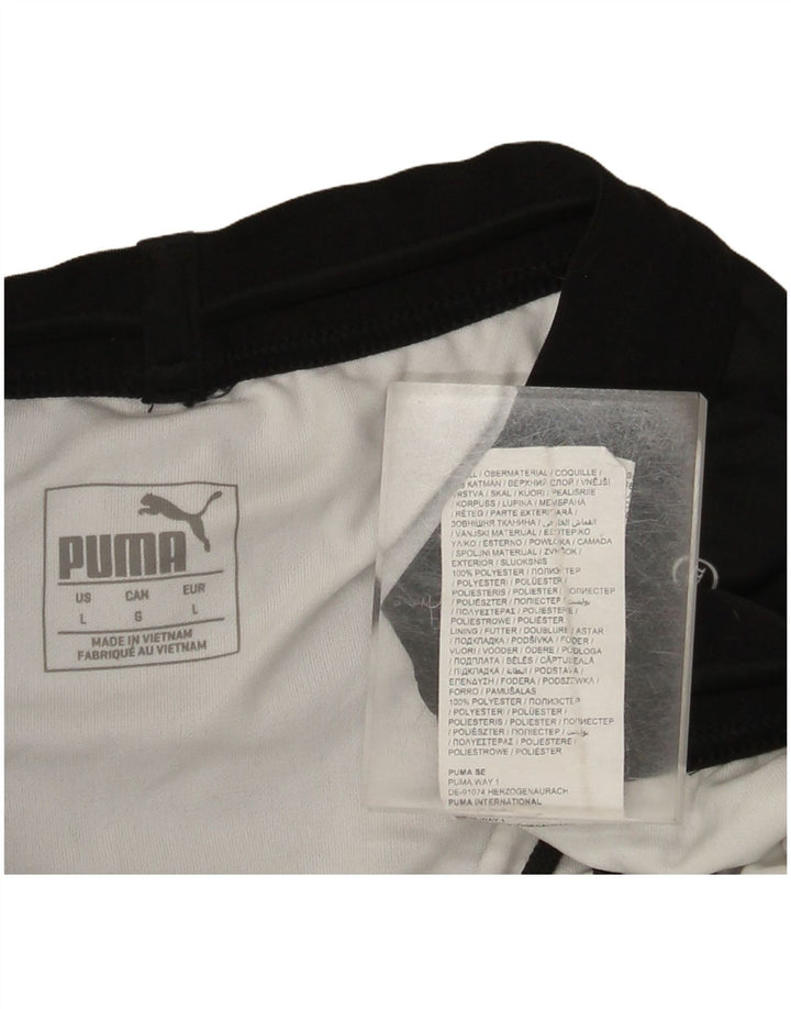 Puma Herre BVB Dortmund Sportshorts Large Sort Polyester