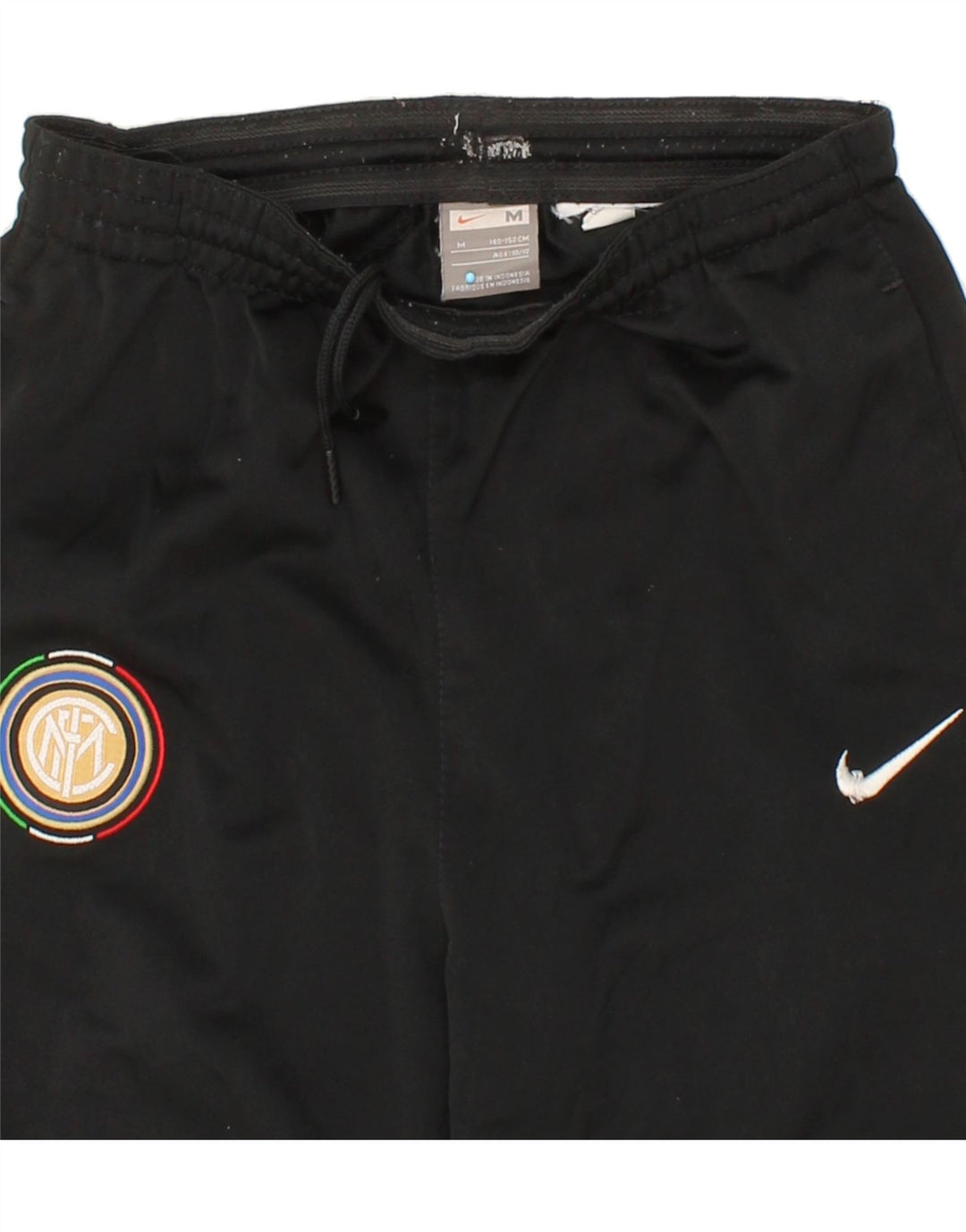 NIKE Boys Graphic Tracksuit Trousers 10-11 Years Medium Black Vintage Nike and Second-Hand Nike from Messina Hembry 