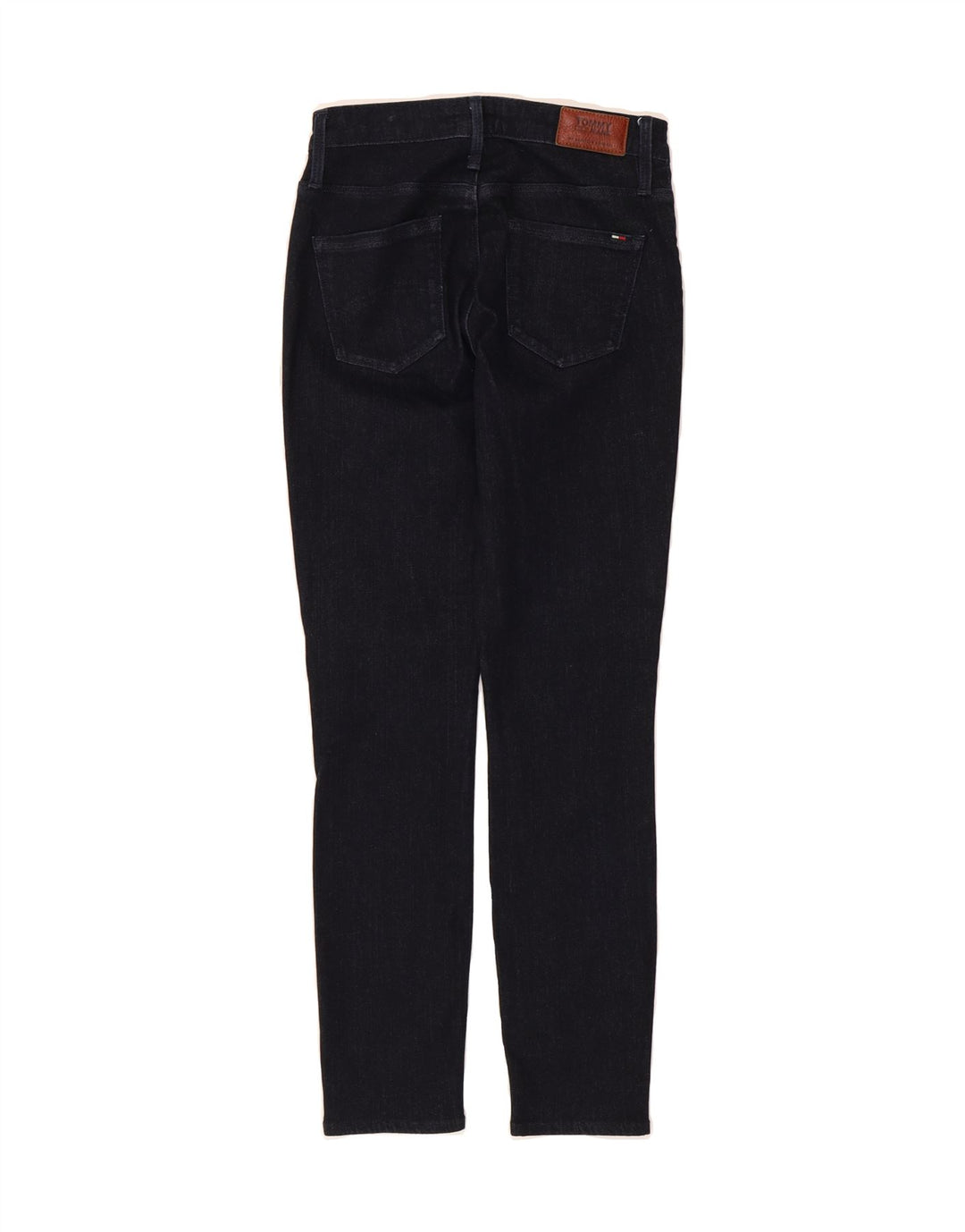TOMMY HILFIGER Womens Slim Jeans W28 L30 Navy Blue Cotton Vintage Tommy Hilfiger and Second-Hand Tommy Hilfiger from Messina Hembry 