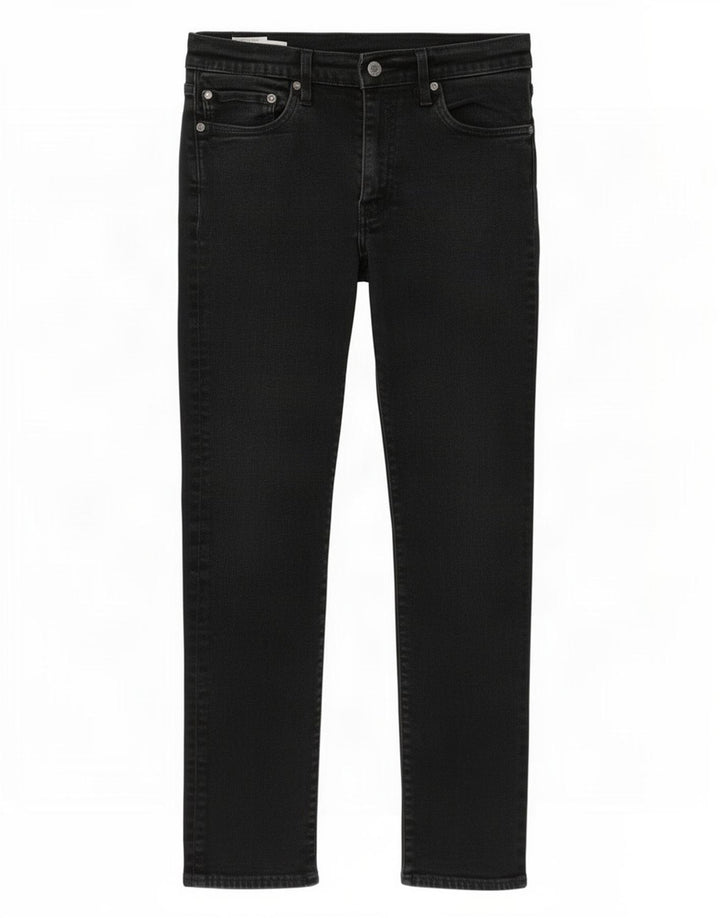 Levi's Herre 511 Slim Jeans W32 L29 Sort Bomuld