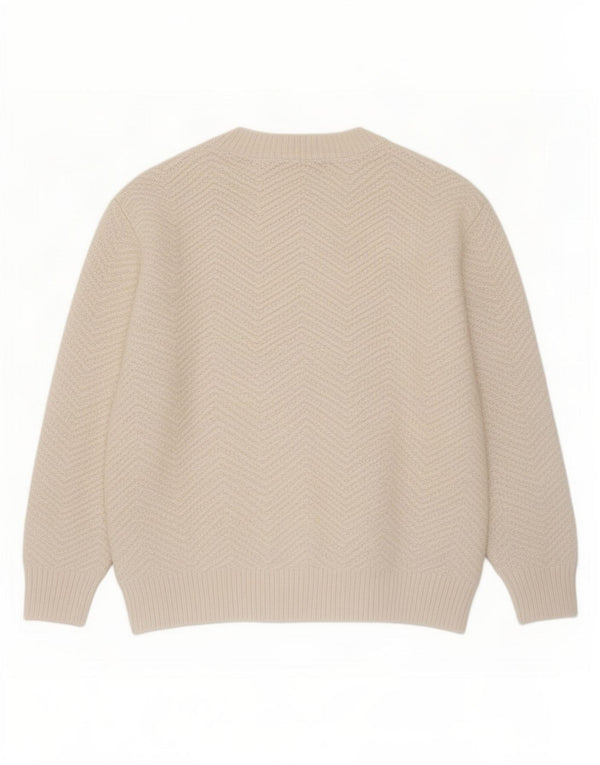 Marks & Spencer Dame sweater med rund hals DK 10 Small Off White