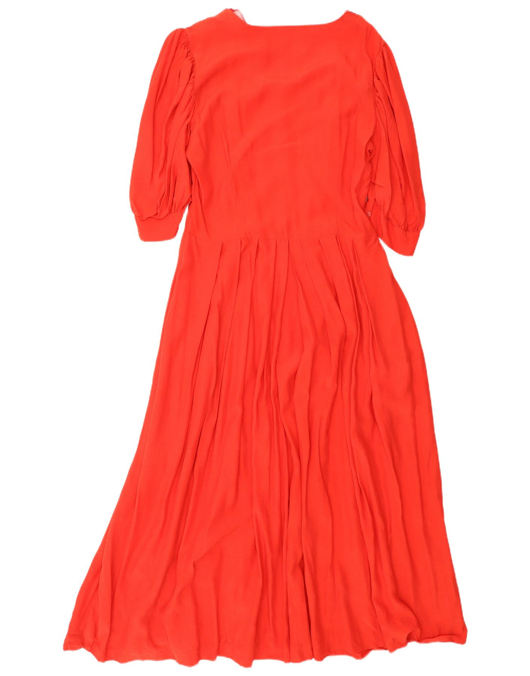 Petressa Dame Kortærmet Maxikjole IT 42 Medium Orange