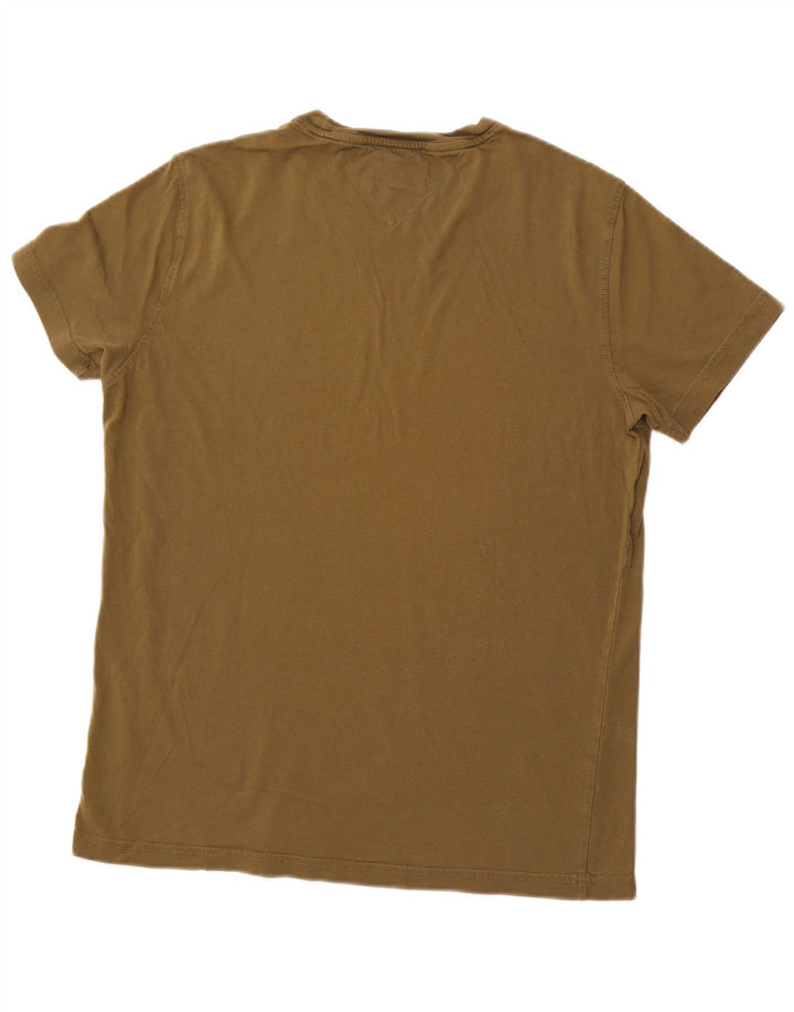 TOMMY HILFIGER Herre T-Shirt Top Stor Khaki