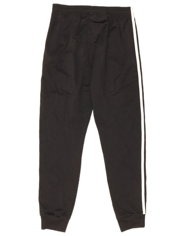 Adidas Drenge Træningsdragt Bukser Joggers 11-12 År Sort Polyester