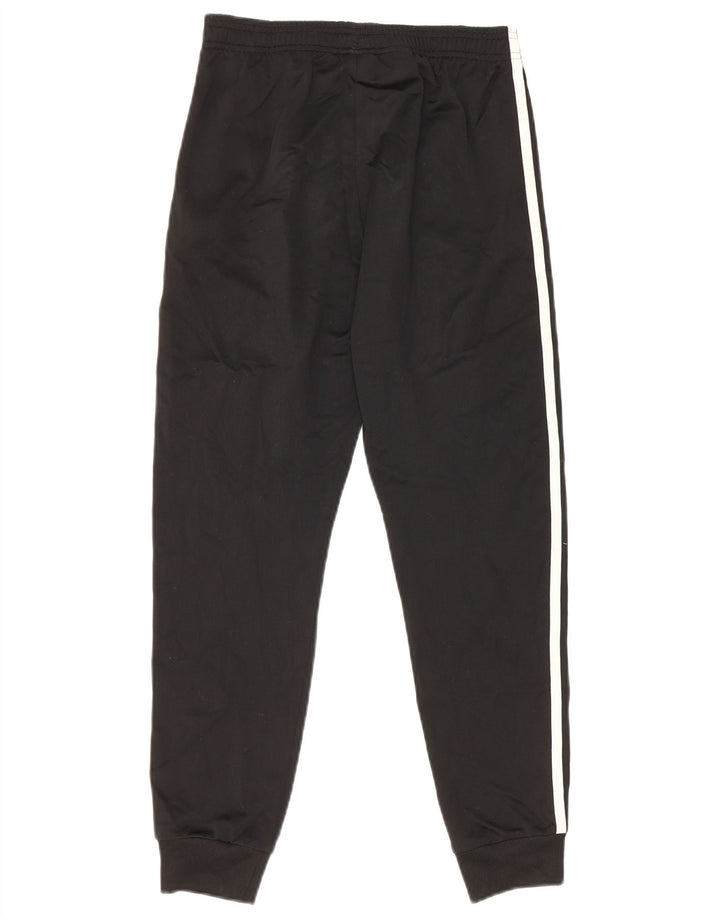 Adidas Drenge Træningsdragt Bukser Joggers 11-12 År Sort Polyester