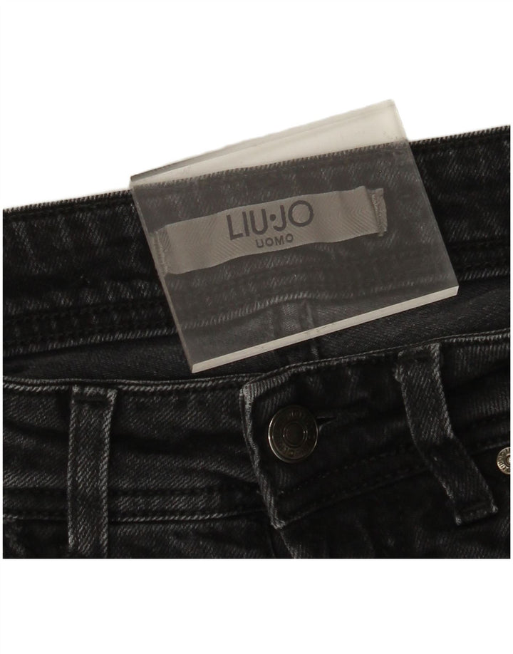LIU JO Mens Slim Jeans W30 L30  Black