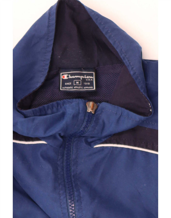 Champion Herre træningsdragt Topjakke Medium Blue Colourblock
