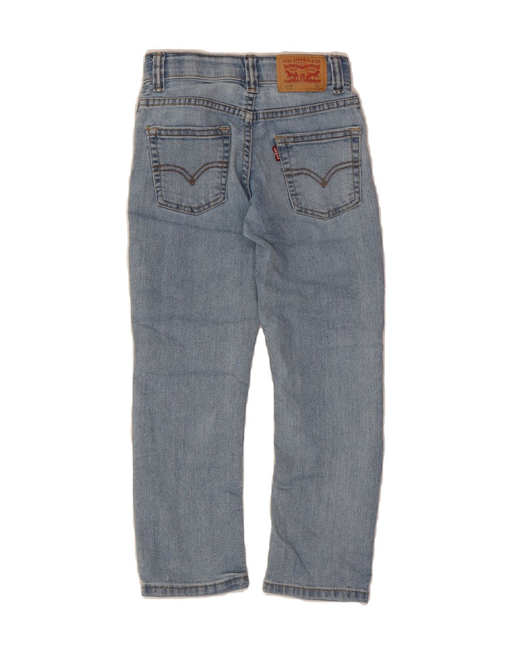 LEVI'S Boys 511 Slim Jeans 6-7 Years W22 L21 Blue Cotton Vintage Levi's and Second-Hand Levi's from Messina Hembry 