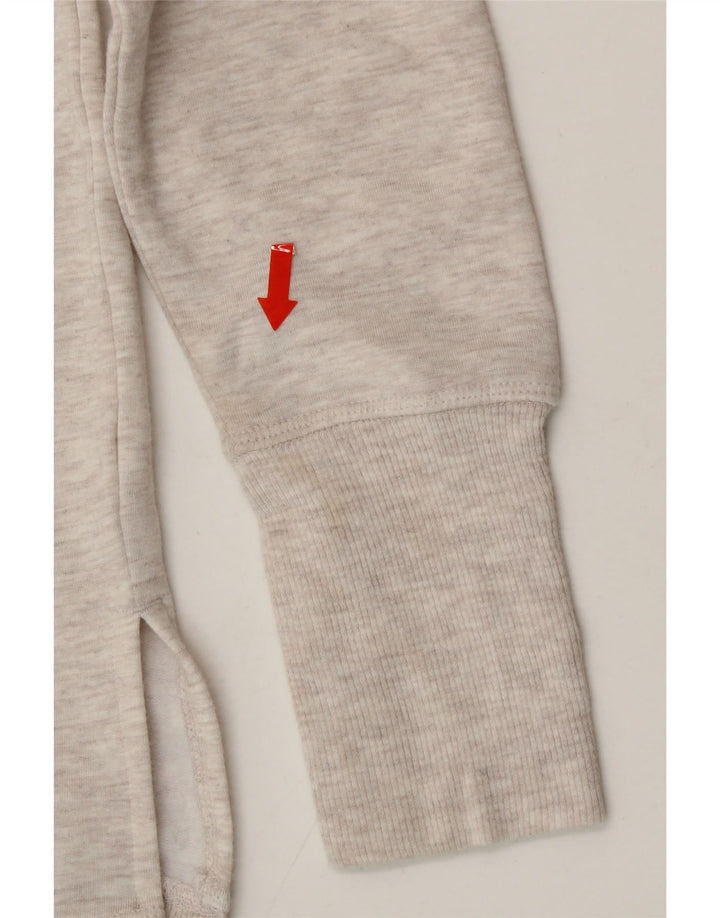 ATHLETA Womens Oversized Sweatshirt Jumper UK 14 Medium Grey Flecked Modal Vintage Athleta and Second-Hand Athleta from Messina Hembry 