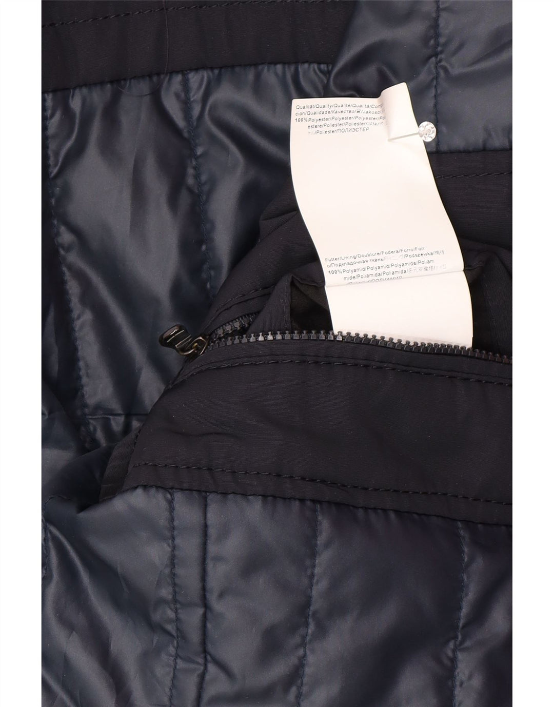 Hugo Boss Herre Utility Jacket IT 52 XL Navy Blue Polyester