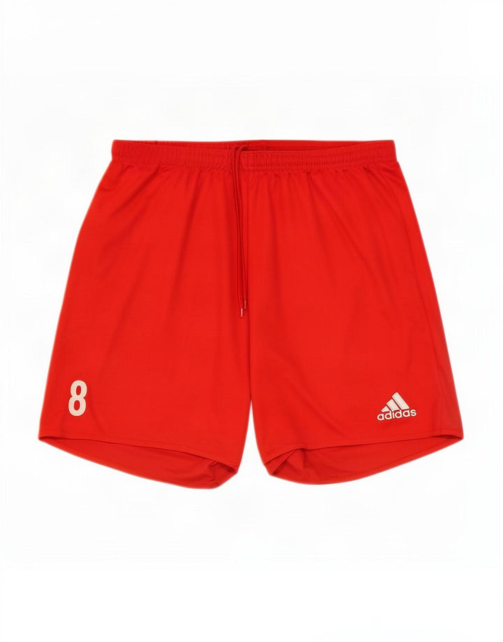 Adidas Herre Climalite Sportshorts Store Røde Polyester