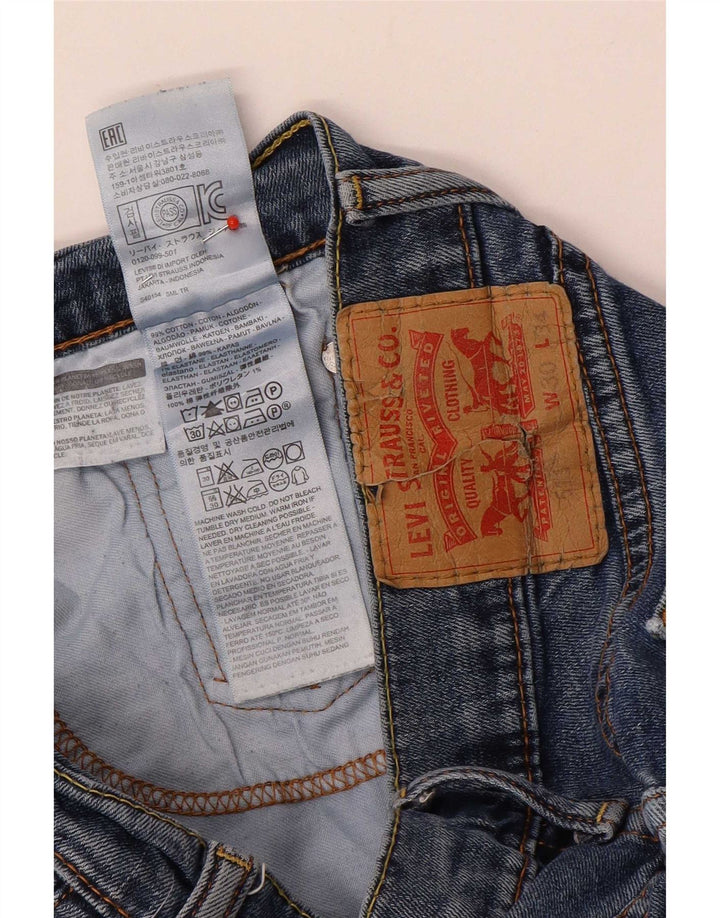 Levi's Herre 511 Slim Jeans W30 L34 Blå Bomuld