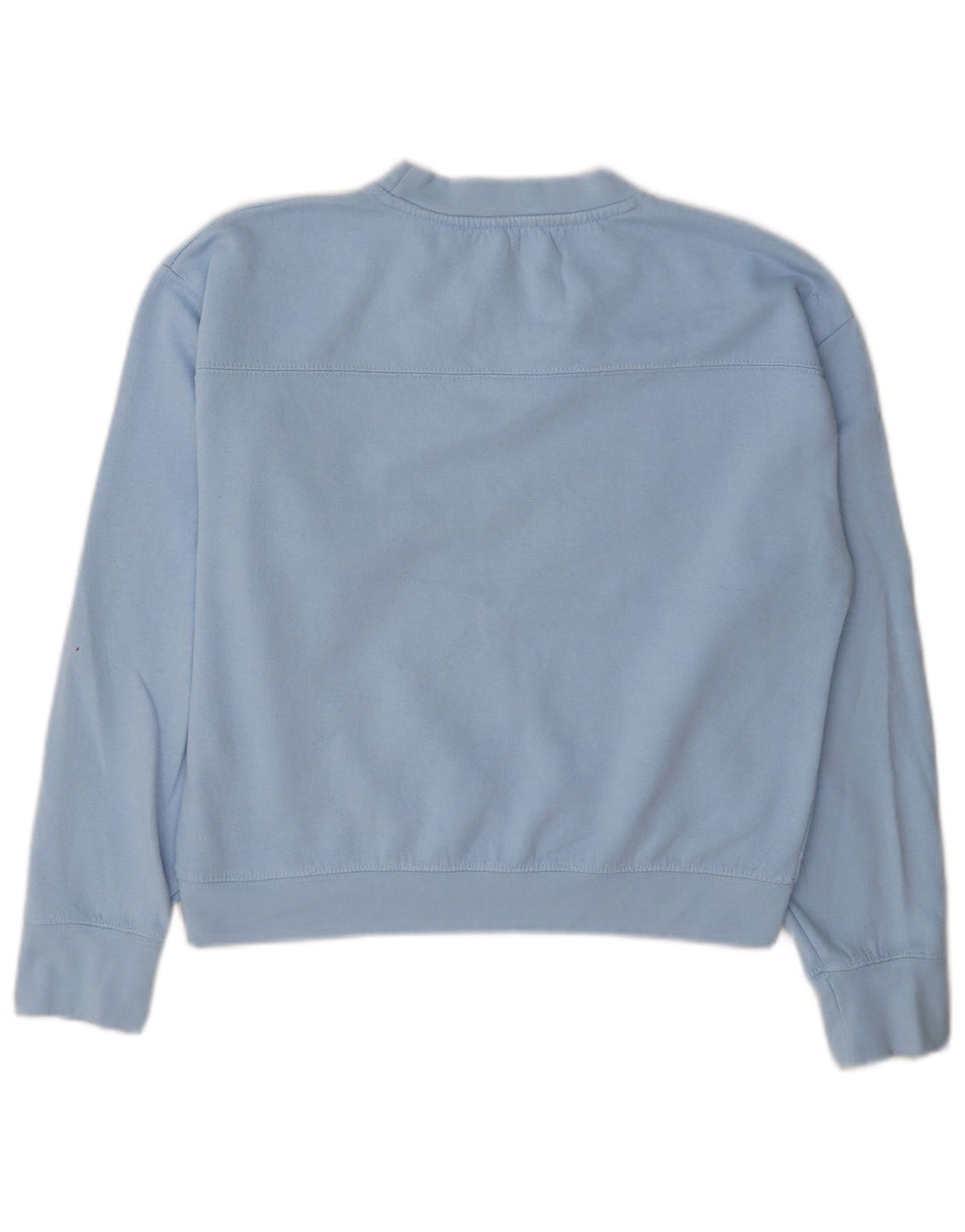 Zara Sweatshirt Jumper UK 10 Small Blue Polyester
