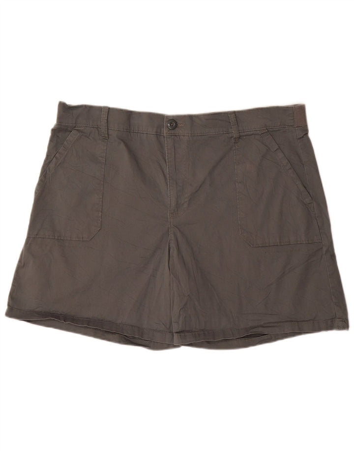 LEE Chino Shorts til kvinder US 20 3XL W40 Grå Bomuld