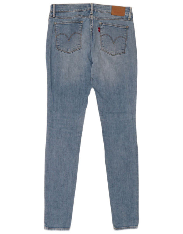 Levi's Dame 710 Super Skinny Jeans W30 L32 Blå Bomuld