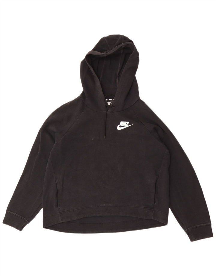 Nike Graphic Hoodie Jumper UK 14 Medium Sort