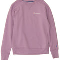 CHAMPION Womens Sweatshirt Jumper UK 14 Medium Purple Polyester Vintage Champion and Second-Hand Champion from Messina Hembry 