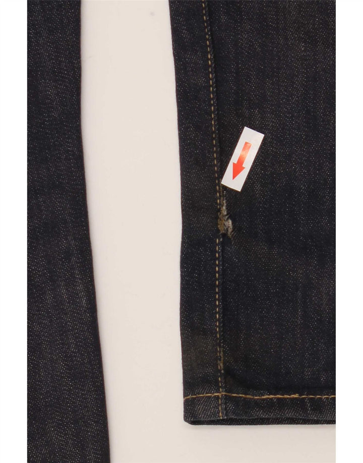 Levi's herre 522 lige jeans W32 L32 marineblå bomuld