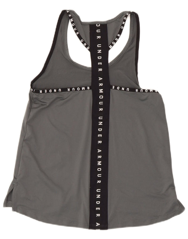 Under Armour Grafisk Vest Top UK 6 XS Grå farveblok til kvinder