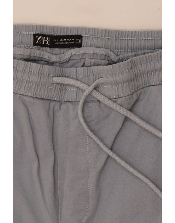 Zara Herre Chino Shorts Medium W31 Blå