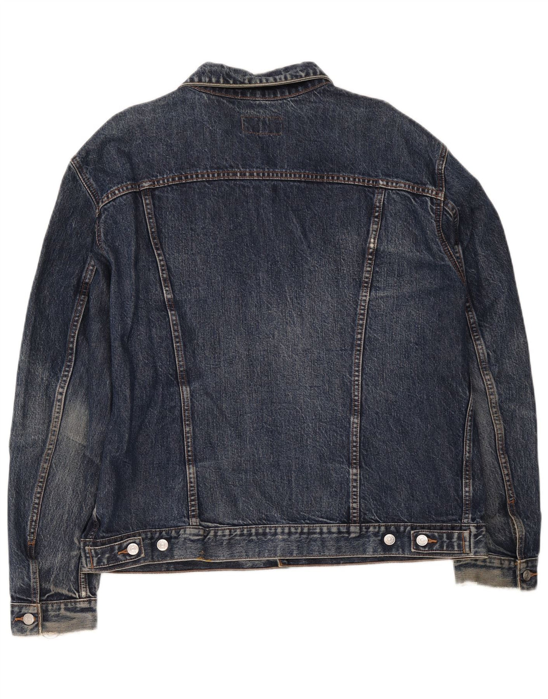 Carrera Herre denimjakke UK 44 2XL Blå Bomuld