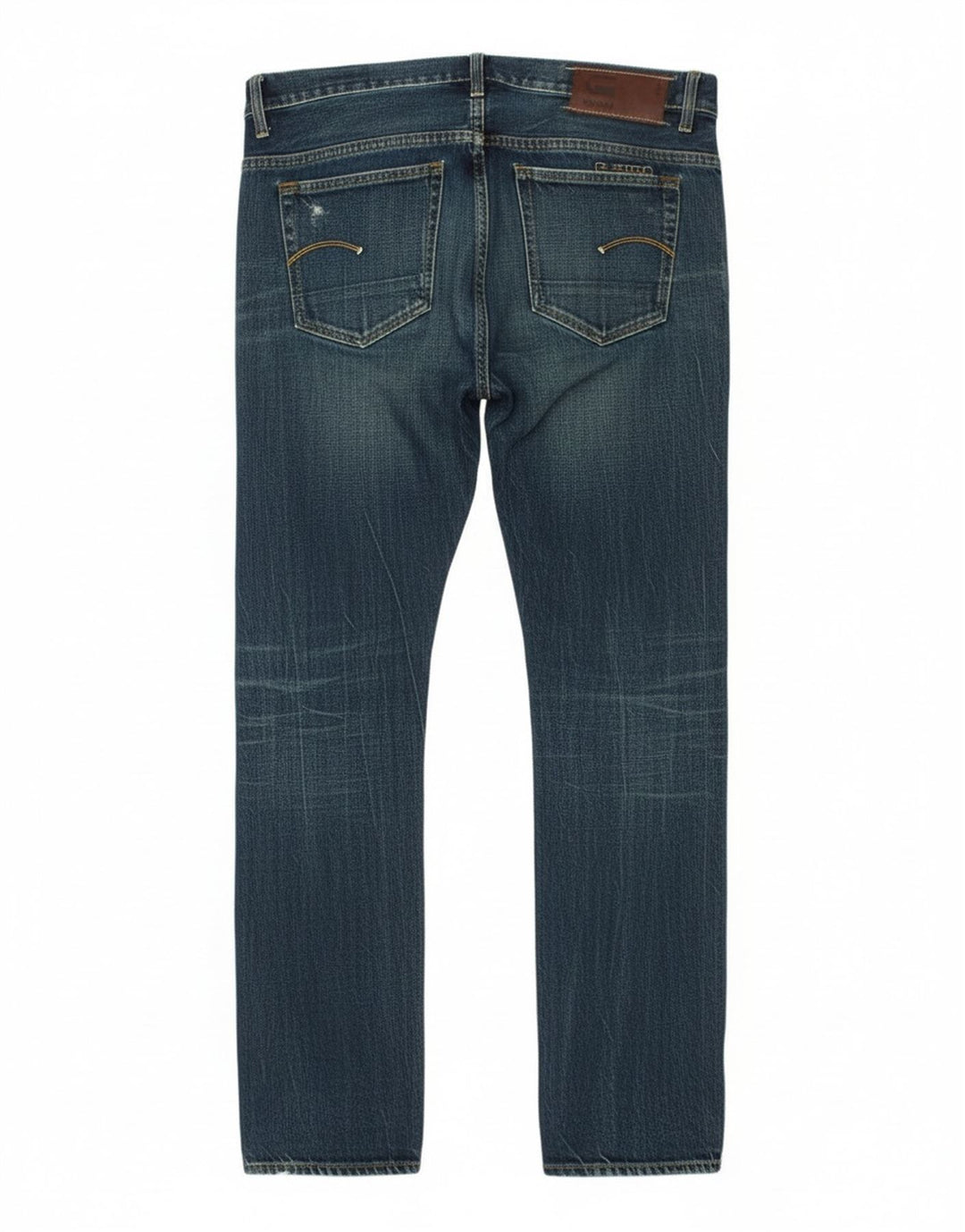 G-Star Herre Distressed Slim Jeans W33 L34 Blå Bomuld