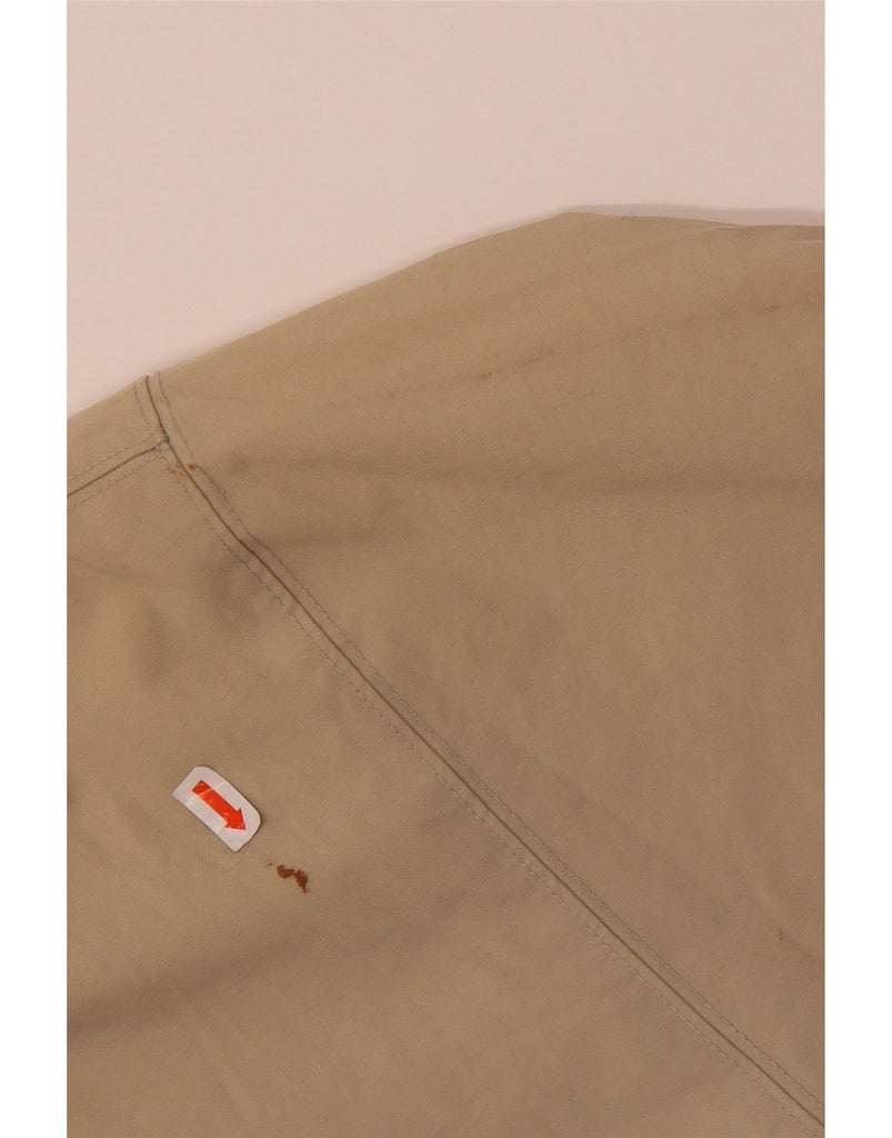 ADIDAS Mens Windbreaker Jacket UK 44/46 Large Beige Cotton Vintage Adidas and Second-Hand Adidas from Messina Hembry 