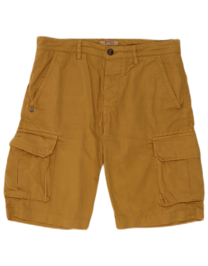 40Weft Herre Cargo Shorts IT 44 XS W32 Brun Bomuld