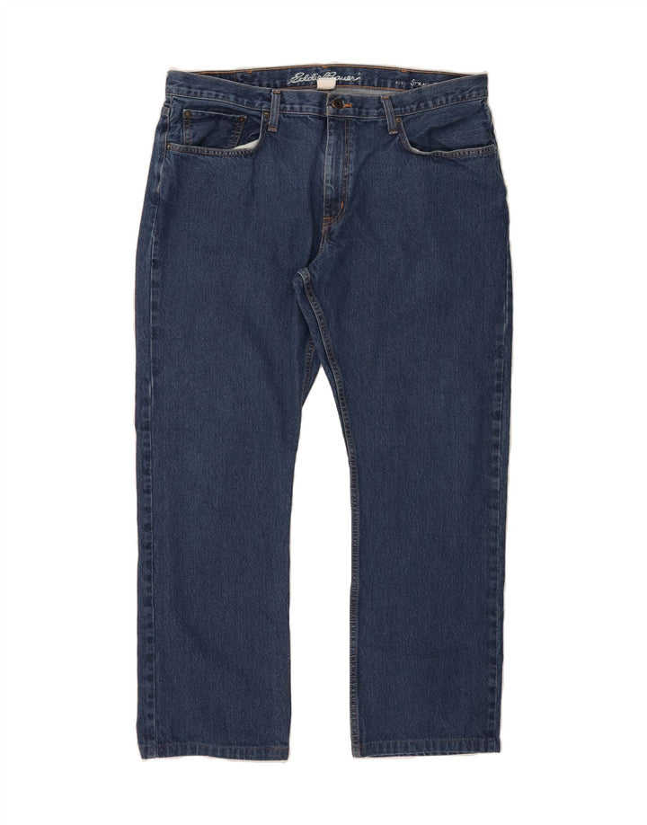 EDDIE BAUER Mens Straight Jeans W40 L30 Blue Cotton Vintage Eddie Bauer and Second-Hand Eddie Bauer from Messina Hembry 