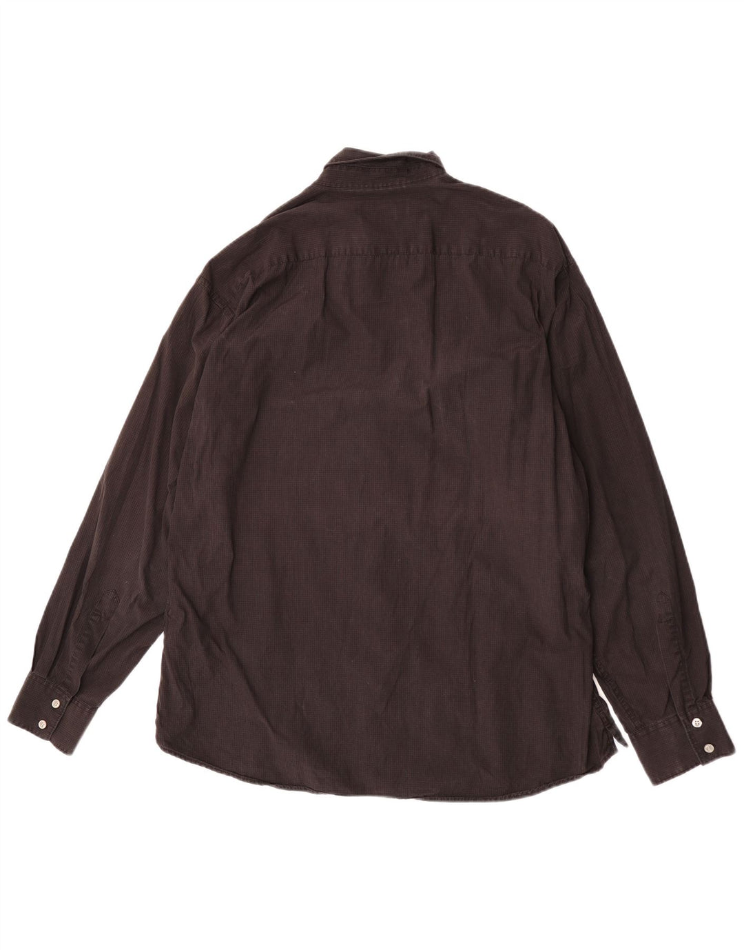 Marlboro Classics herreskjorte 2XL brun ternet bomuld