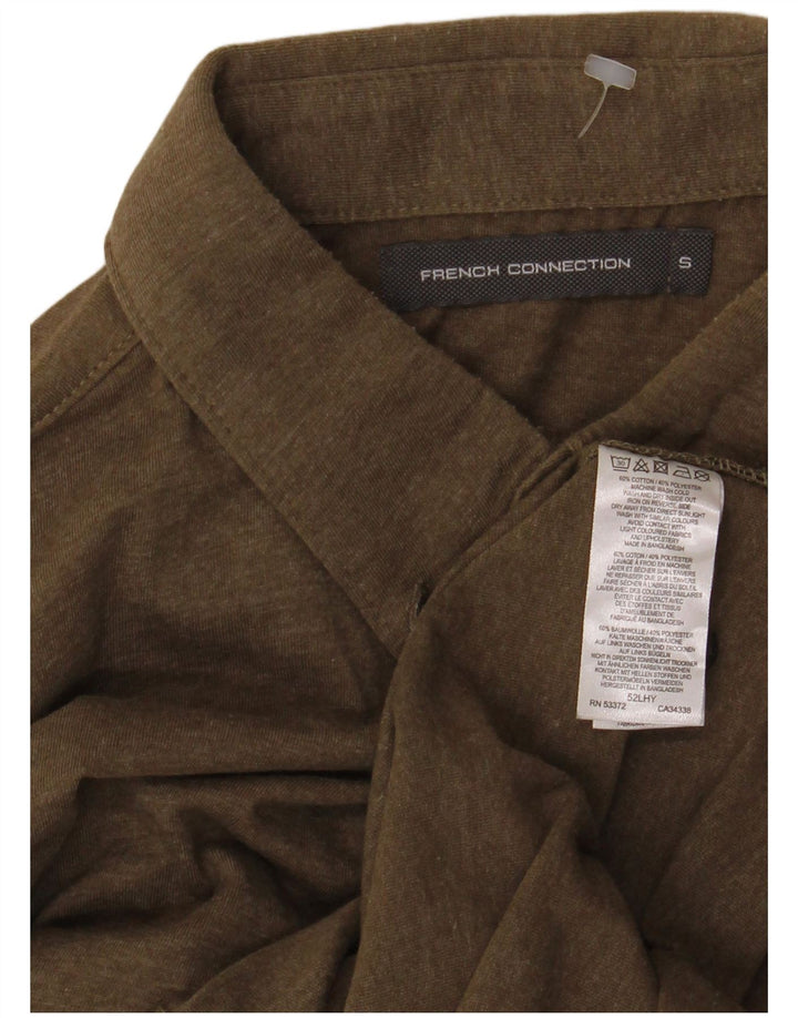 French Connection Herreskjorte Lille Khaki Bomuld