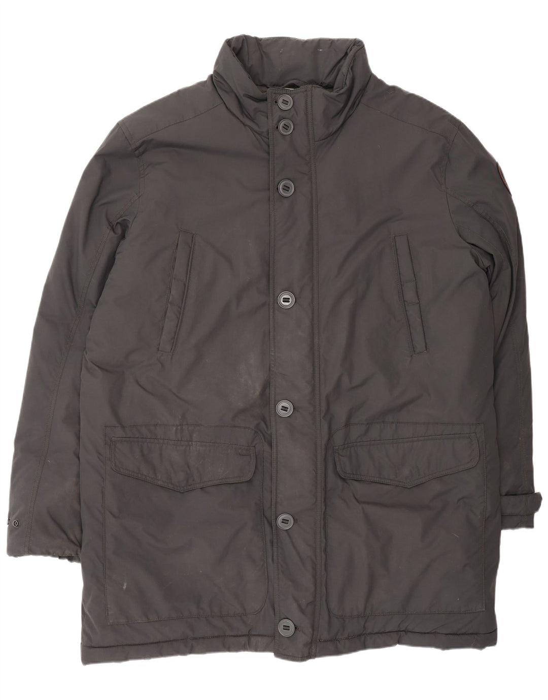 NAPAPIJRI Polstret frakke til mænd UK 46 3XL sort polyester