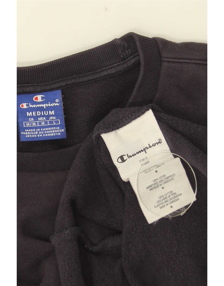 Champion Herre Sweatshirt Jumper Medium Navyblå Bomuld