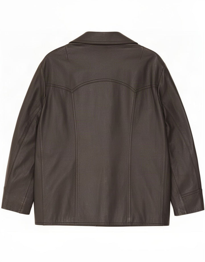 Vintage herre læderjakke UK 36 Small Black
