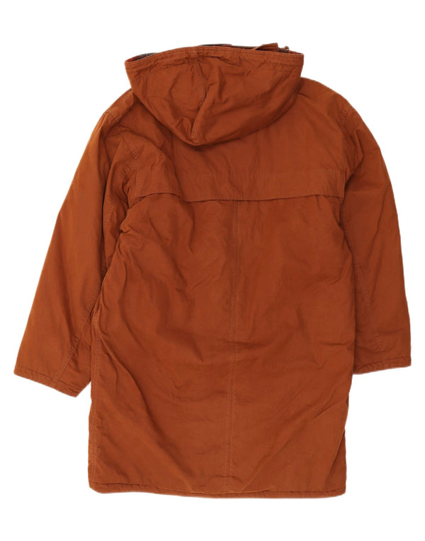 Chateu Beau Cedre Herre Hooded Duffle Coat IT 48 Medium Brown