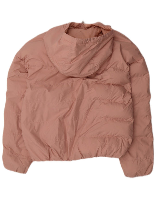 Nike Dame Storm-Fit Oversized polstret jakke med hætte UK 6 XS Pink Polyester