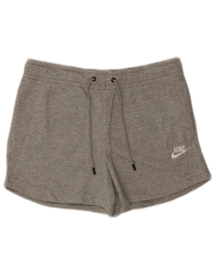 Nike sportsshorts til kvinder UK 10 Små grå bomuld