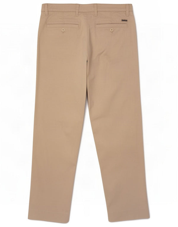 Guess drenge lige chinosbukser 15-16 år W30 L23 Beige bomuld