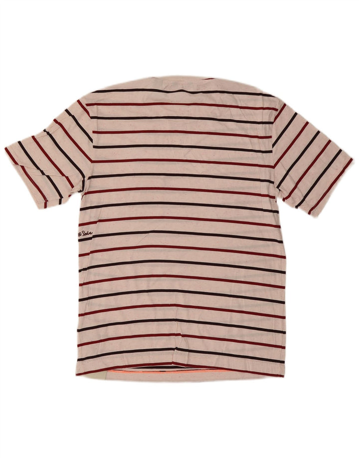 Scotch & Soda T-shirt til mænd mellem hvid stribet bomuld