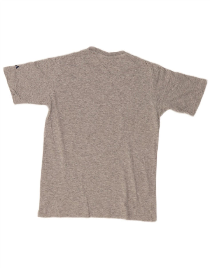 Fila Herre Grafisk T-Shirt Top XS Grå Flecked