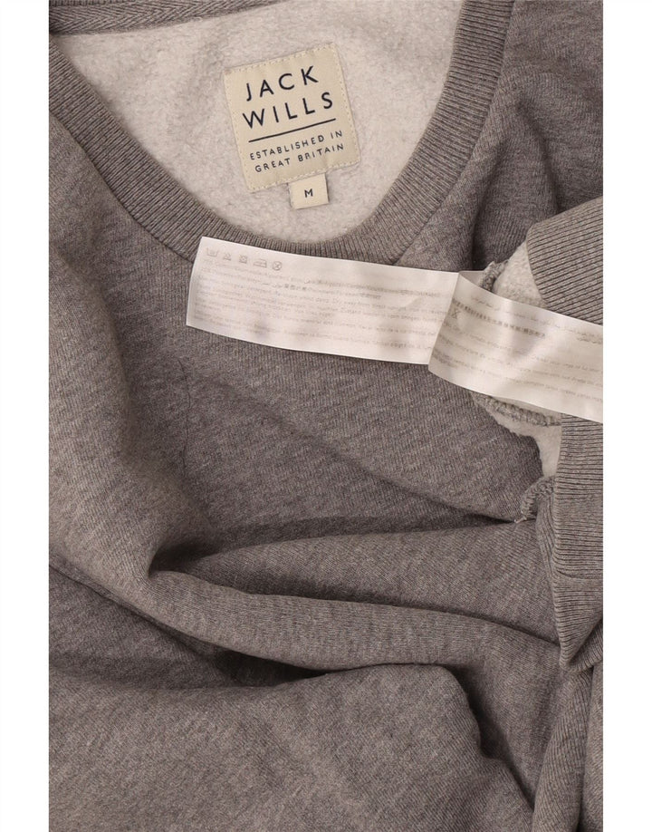 Jack Wills Herre sweatshirt Jumper Medium Grey Flecked Bomuld