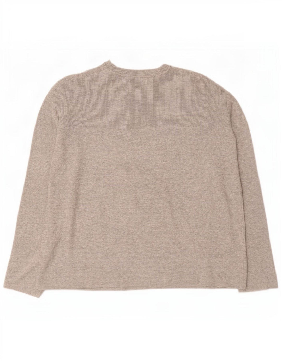 Marks & Spencer dame sweater med rund hals i overstørrelse UK 16 stor grå