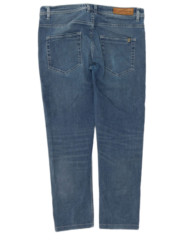 Zara Herre Slim Jeans EU 42 Large W32 L26 Blå
