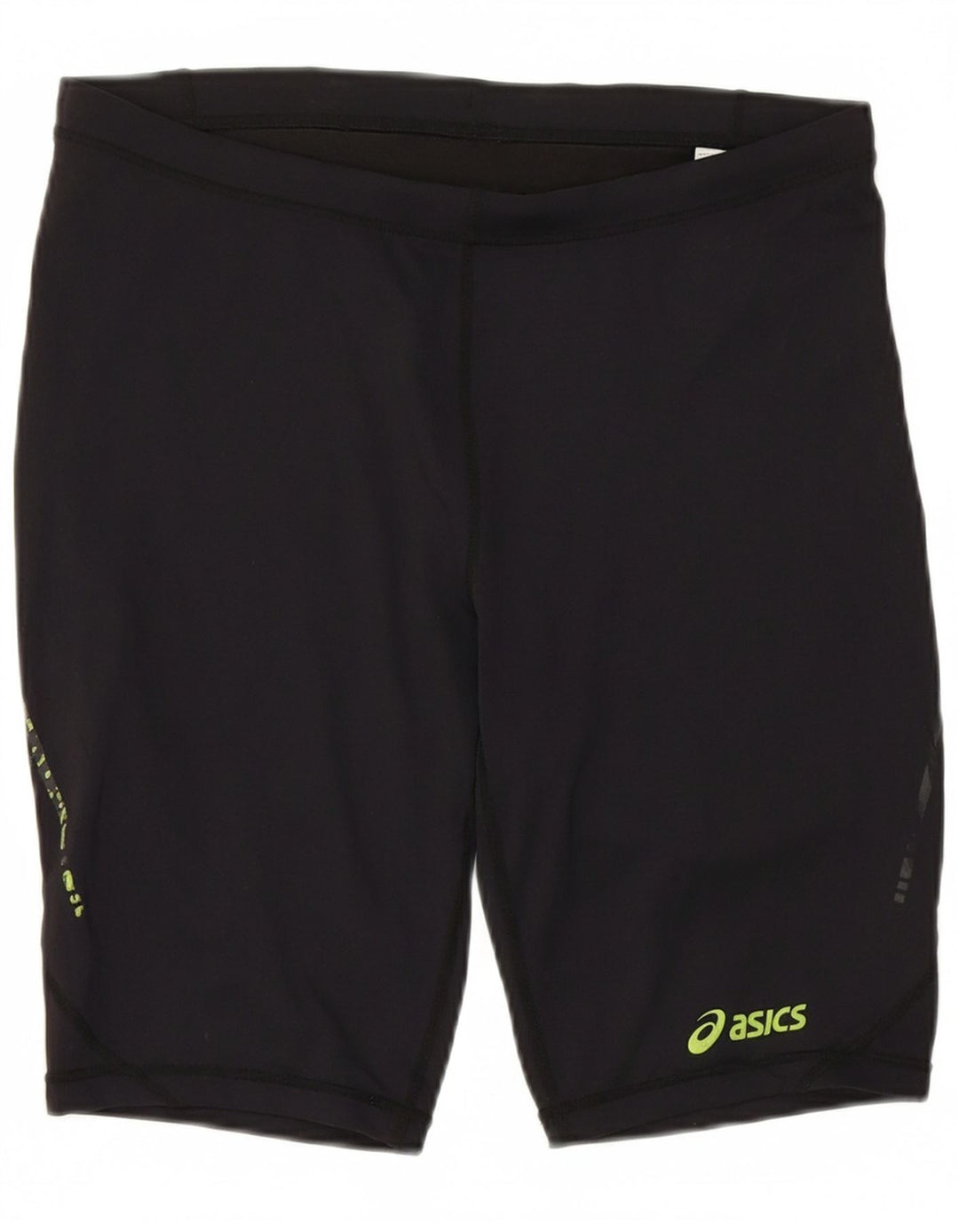 ASICS Womens Sport Shorts UK 14 Large Black Polyester