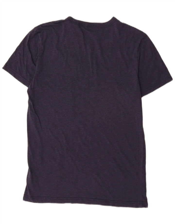 G-Star Herre grafisk T-shirt Top Medium Navyblå Bomuld