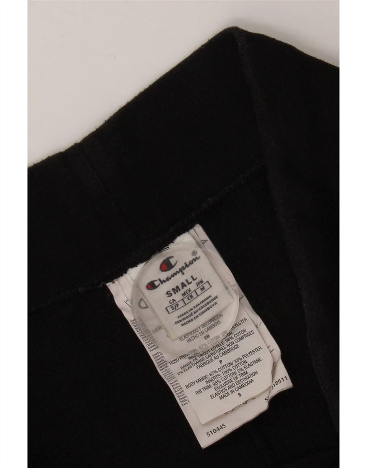 Champion Herre grafiske sportsshorts Små sorte bomuld