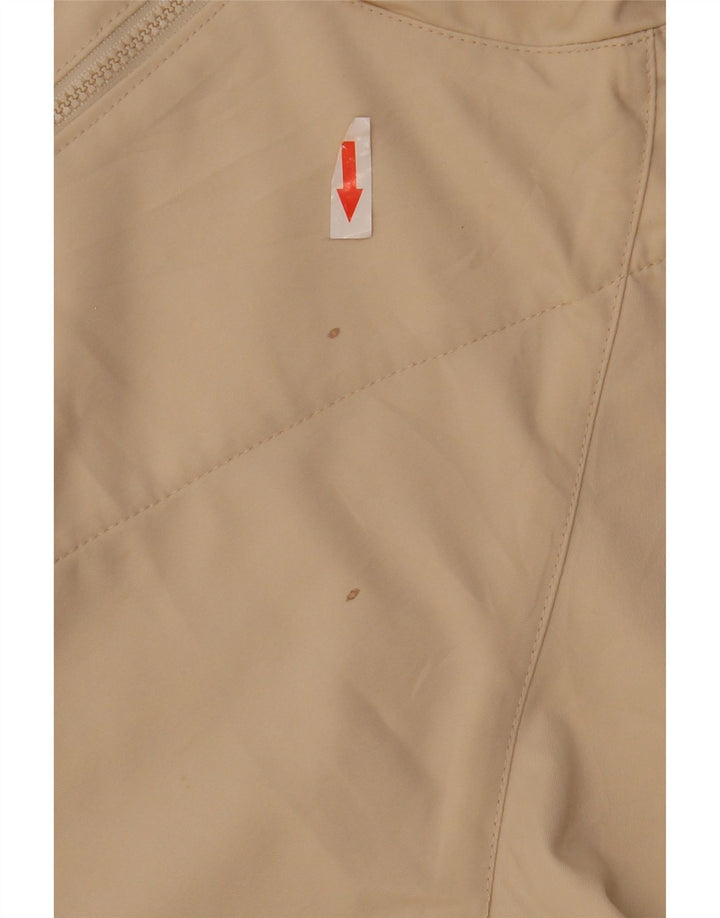 Nike træningsdragt topjakke til kvinder US 12/14 Stor beige polyester