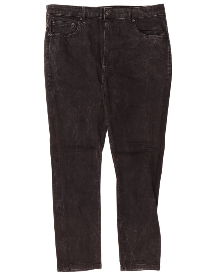 JACK WILLS Herre Slim Jeans W34 L27 Sort Bomuld