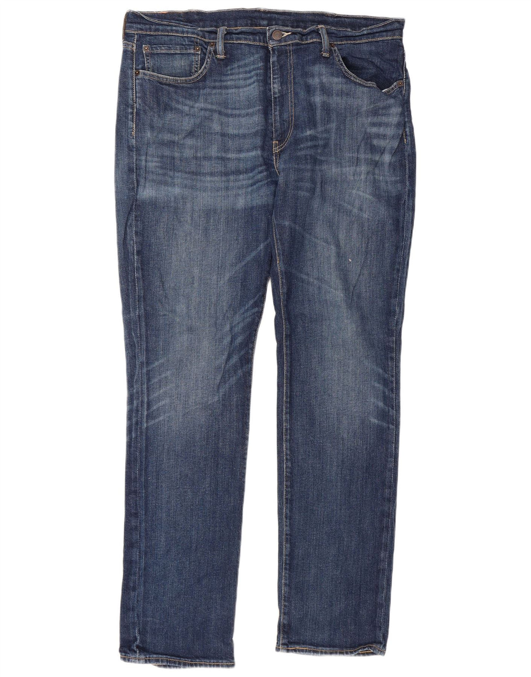 LEVI'S Herre 511 Slim Jeans W38 L34 Blå Bomuld