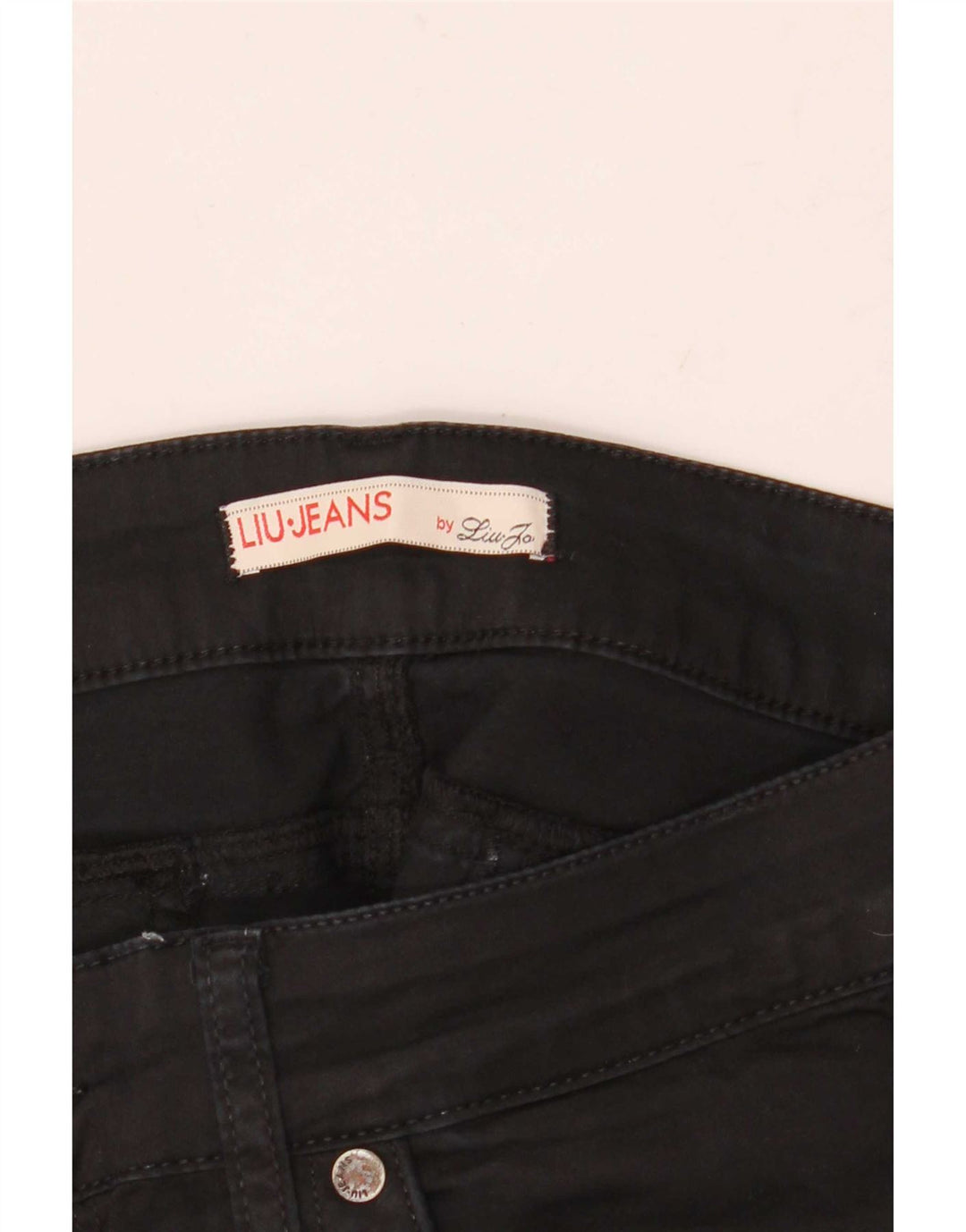 Liu Jo Lige Jeans til kvinder W30 L30 Sort